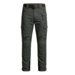 Men’s motorbike pants displayed on a plain background, showing full-length protective riding trousers for male riders.