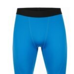 Premium rugby leggings front close-up view showing waistband, fabric texture, and contoured athletic fit