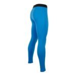 Premium rugby leggings side view showing full-length athletic fit and contouring for comfort and style