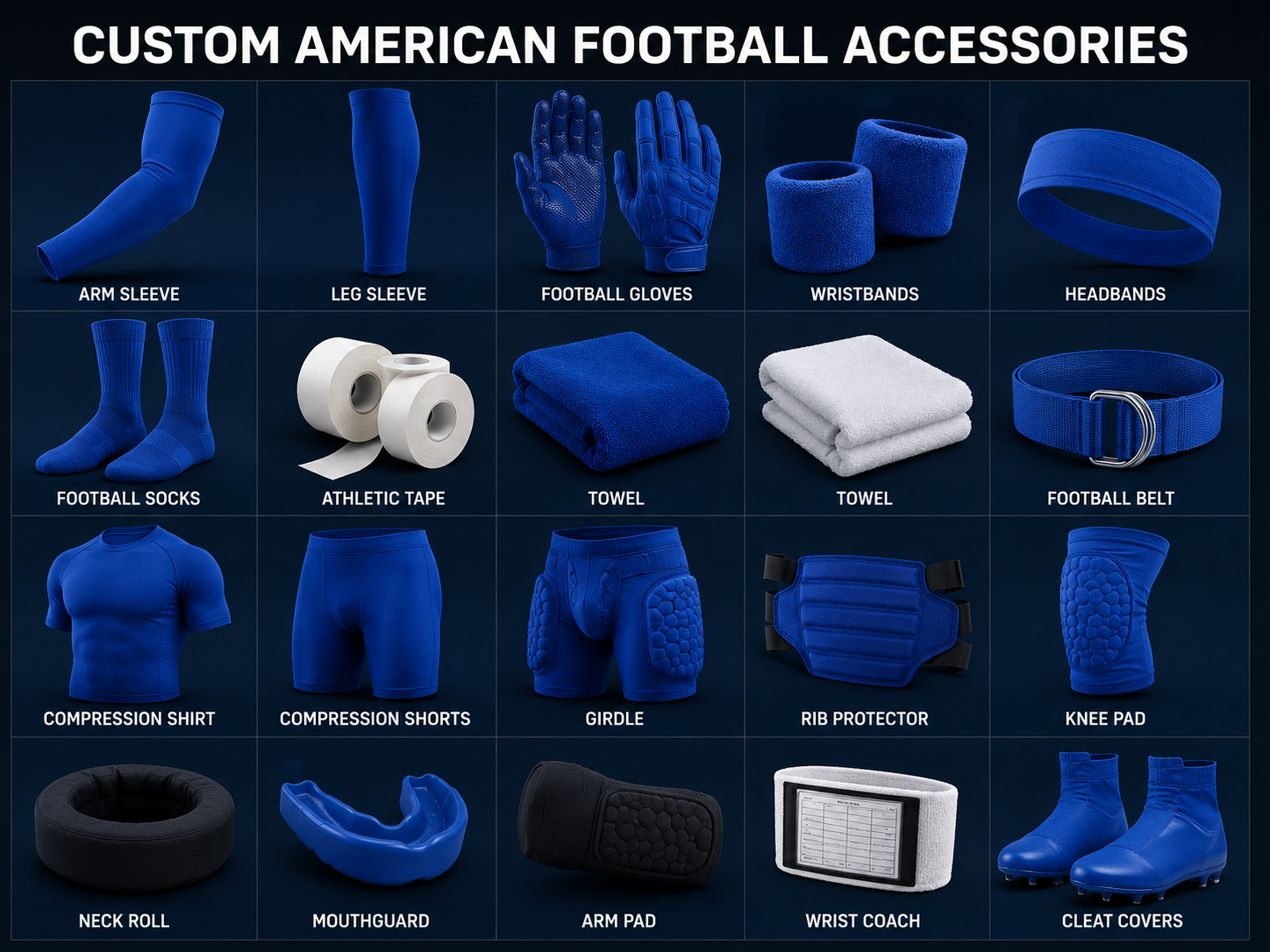 American Football — american football accessories