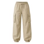Practical Cargo Pant for Women | Flattering Versatile High Rise Wide Leg