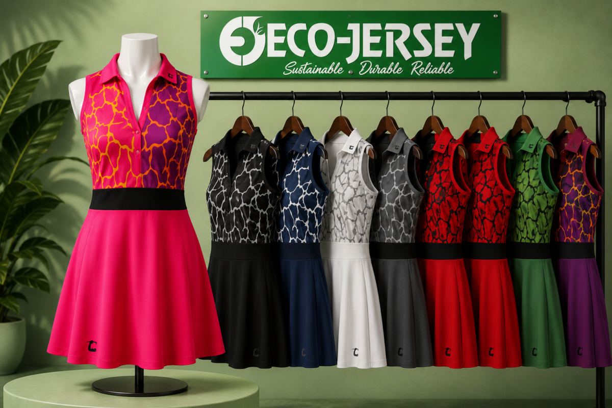 Custom women's bold dress feature image showing bold dress design and styling, Eco Jersey bold dress manufacturer for wholesale fashion brands