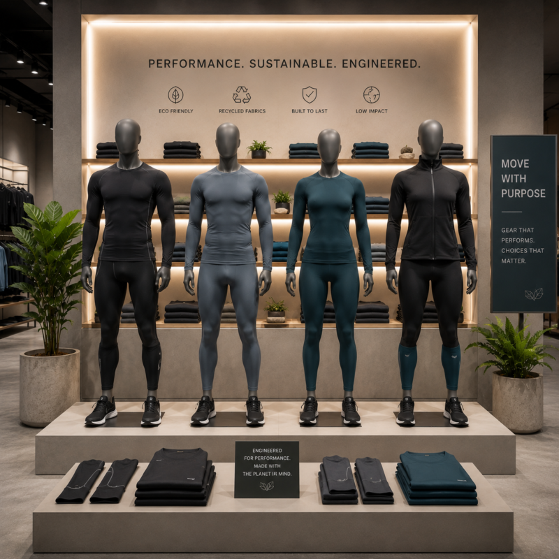 Custom compression wear wholesale – B2B performance compression garments and base layer manufacturer by Eco Jersey