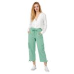Cropped Cargo Pants | Stylish Relaxed Fit Utility Bottoms - Image 7