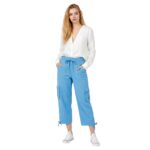 Cropped Cargo Pants | Stylish Relaxed Fit Utility Bottoms - Image 5