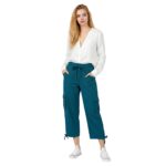 Cropped Cargo Pants | Stylish Relaxed Fit Utility Bottoms - Image 6