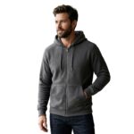 Custom Fleece Hoodie | Warm Sherpa Lined Zip Up - Image 2
