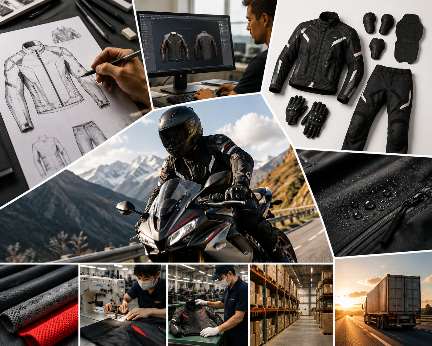 Motorcycle — custom motorcycle apparel manufacturer