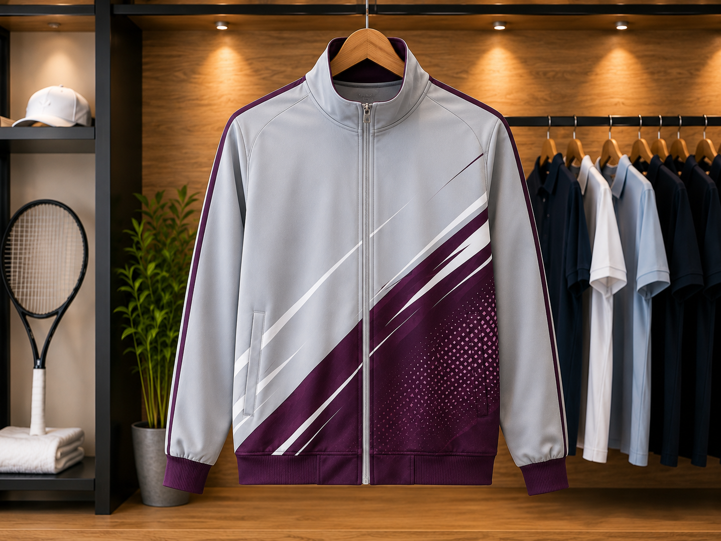 Tennis — custom teniss track jacket manufacturer