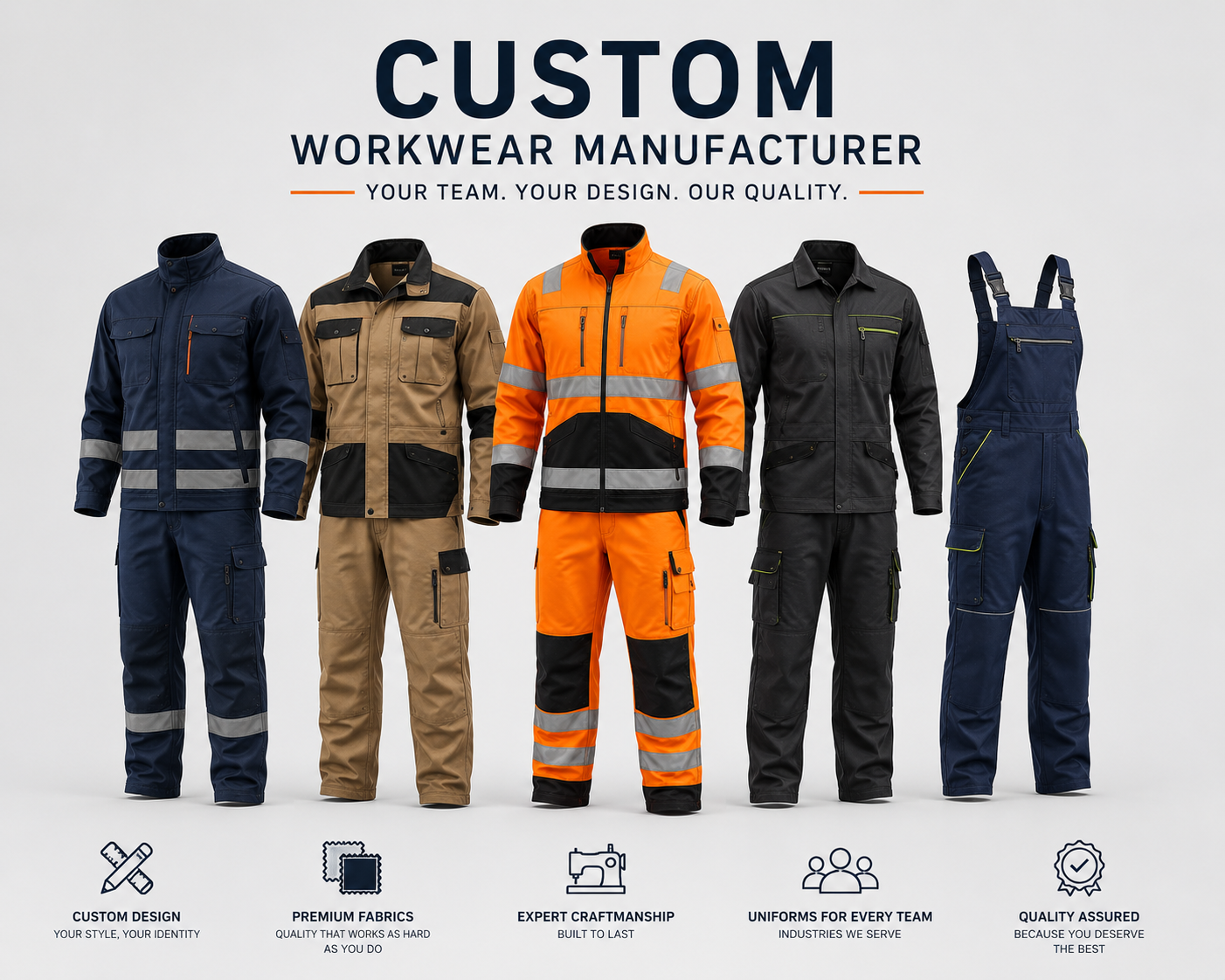 Workwear — custom workwear for industories