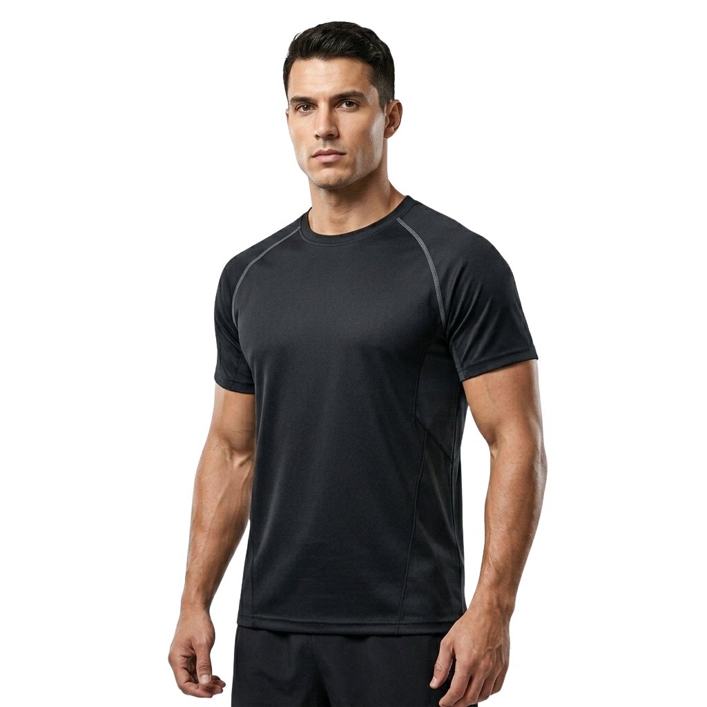 Model wearing F1 Racing T-Shirt