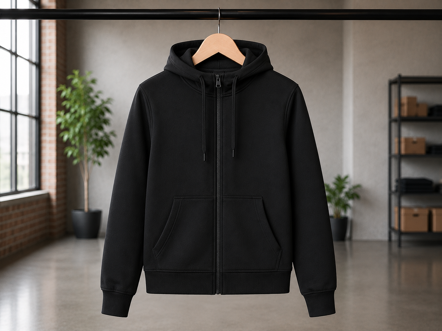 Custom fitness hoodies and sweatshirts manufacturer — B2B wholesale gym wear production including pullover hoodies, zip-up sweatshirts, and performance fleece for sportswear brands
