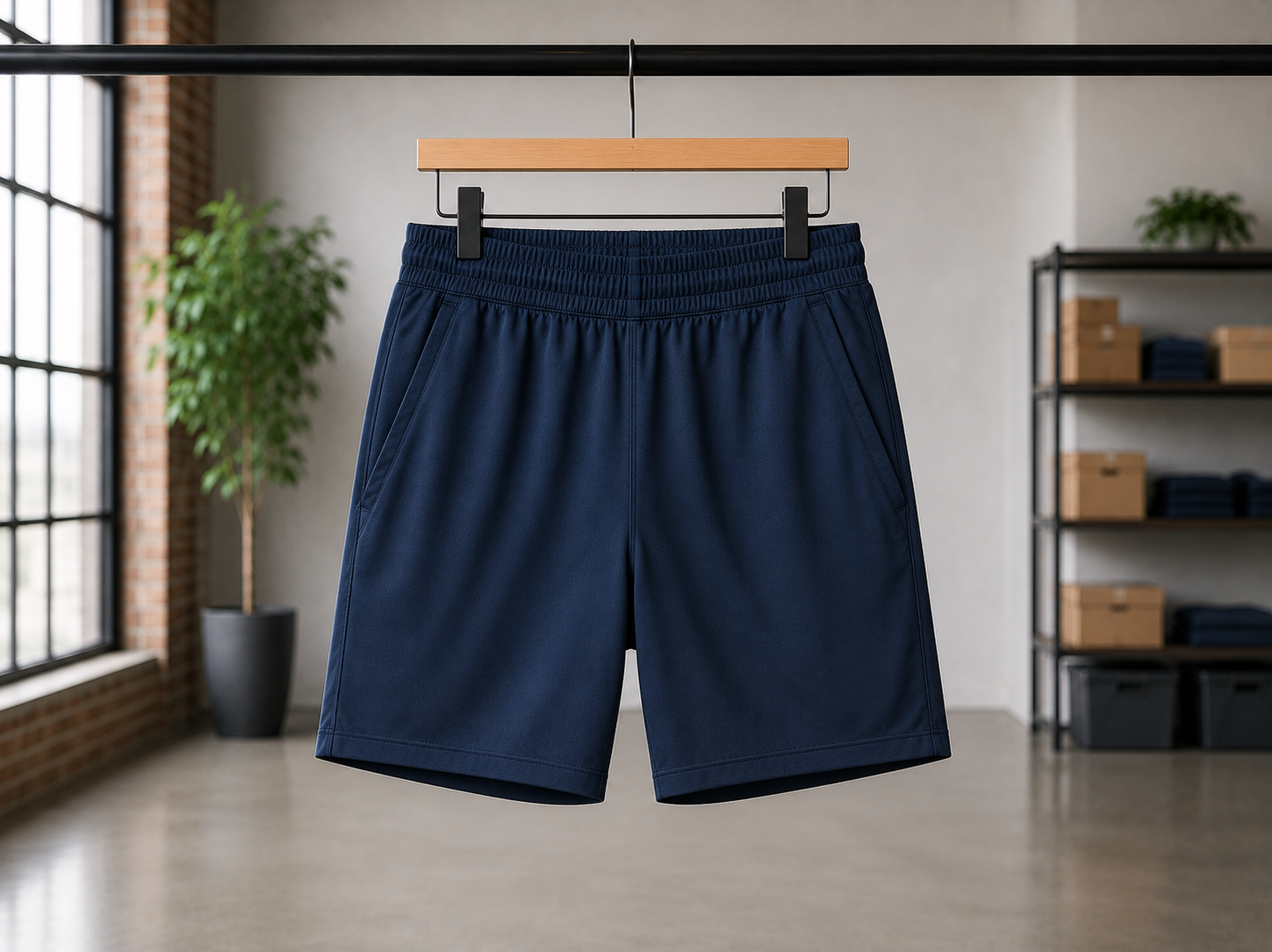 Custom fitness shorts and training bottoms manufacturer — B2B wholesale production of gym shorts, running shorts, and athletic training bottoms with moisture-wicking performance fabric