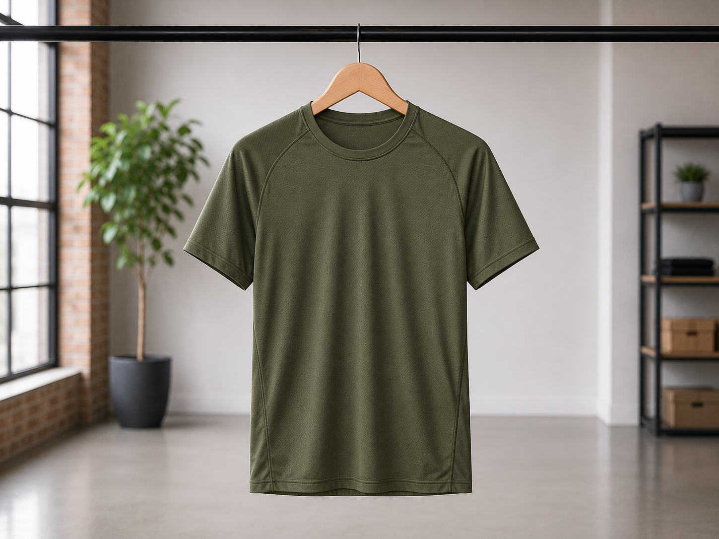 Custom fitness T-shirts and performance tops manufacturer — B2B wholesale activewear production including moisture-wicking gym tops, athletic tees, and training shirts for sportswear brands