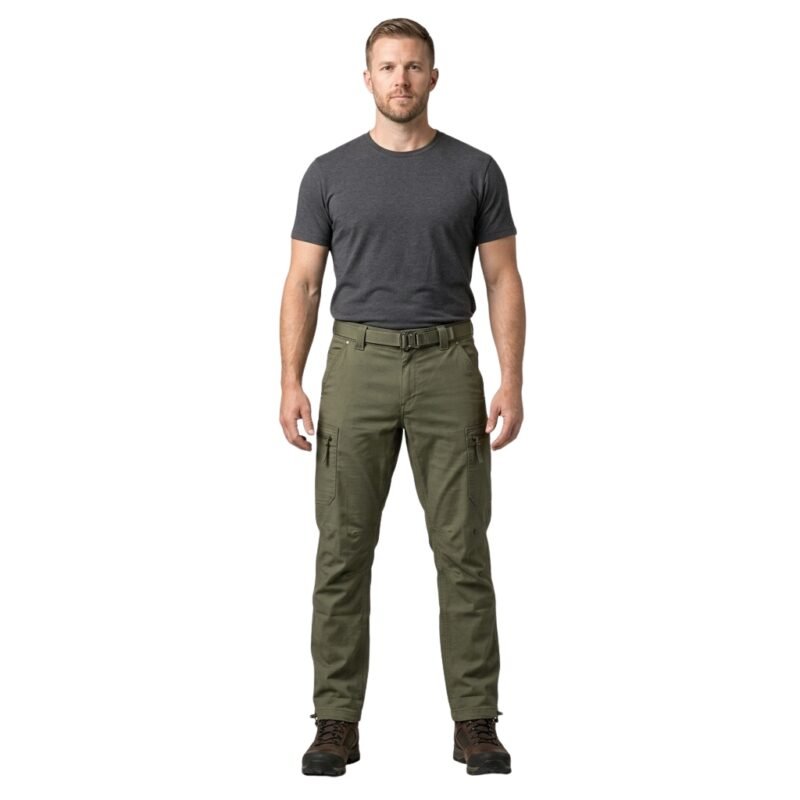 Hiking Pants For Men wearing