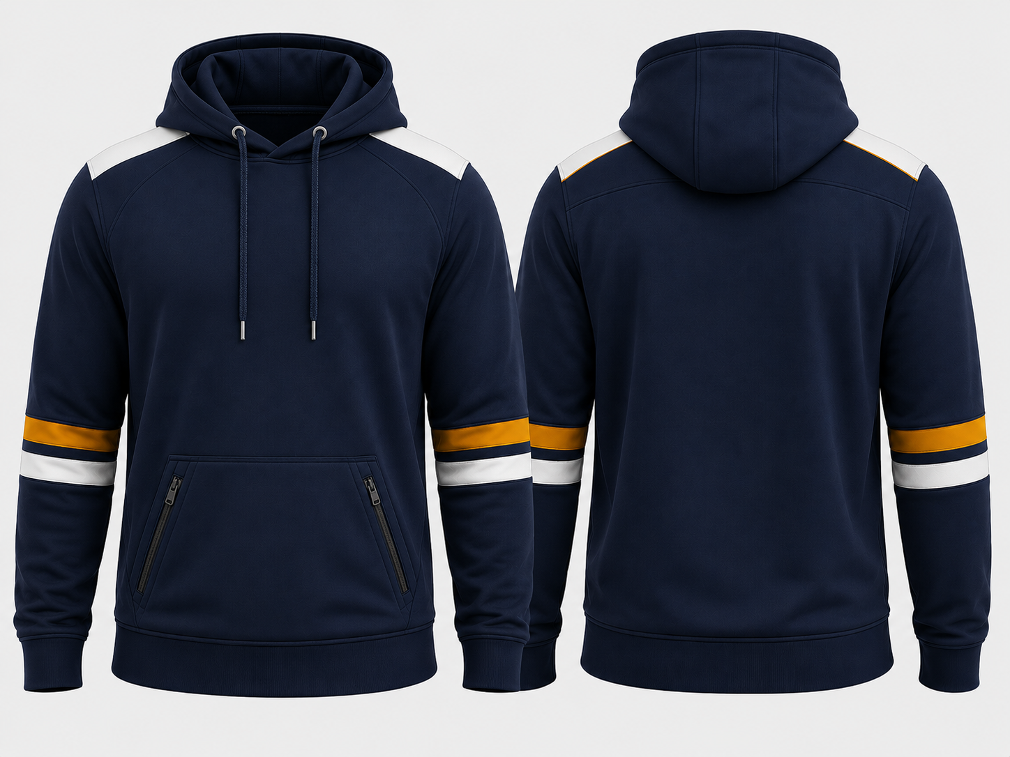 Hood detail on Ice Hockey