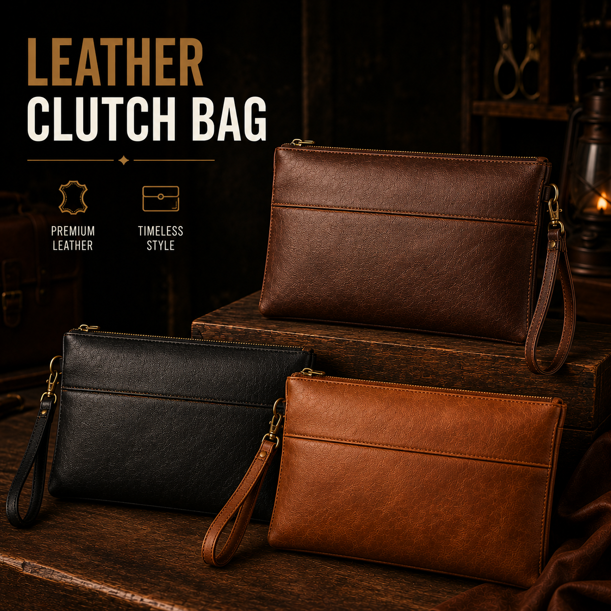 Leather Clutch Bag Manufacturer – Custom leather clutch bags wholesale by Eco Jersey