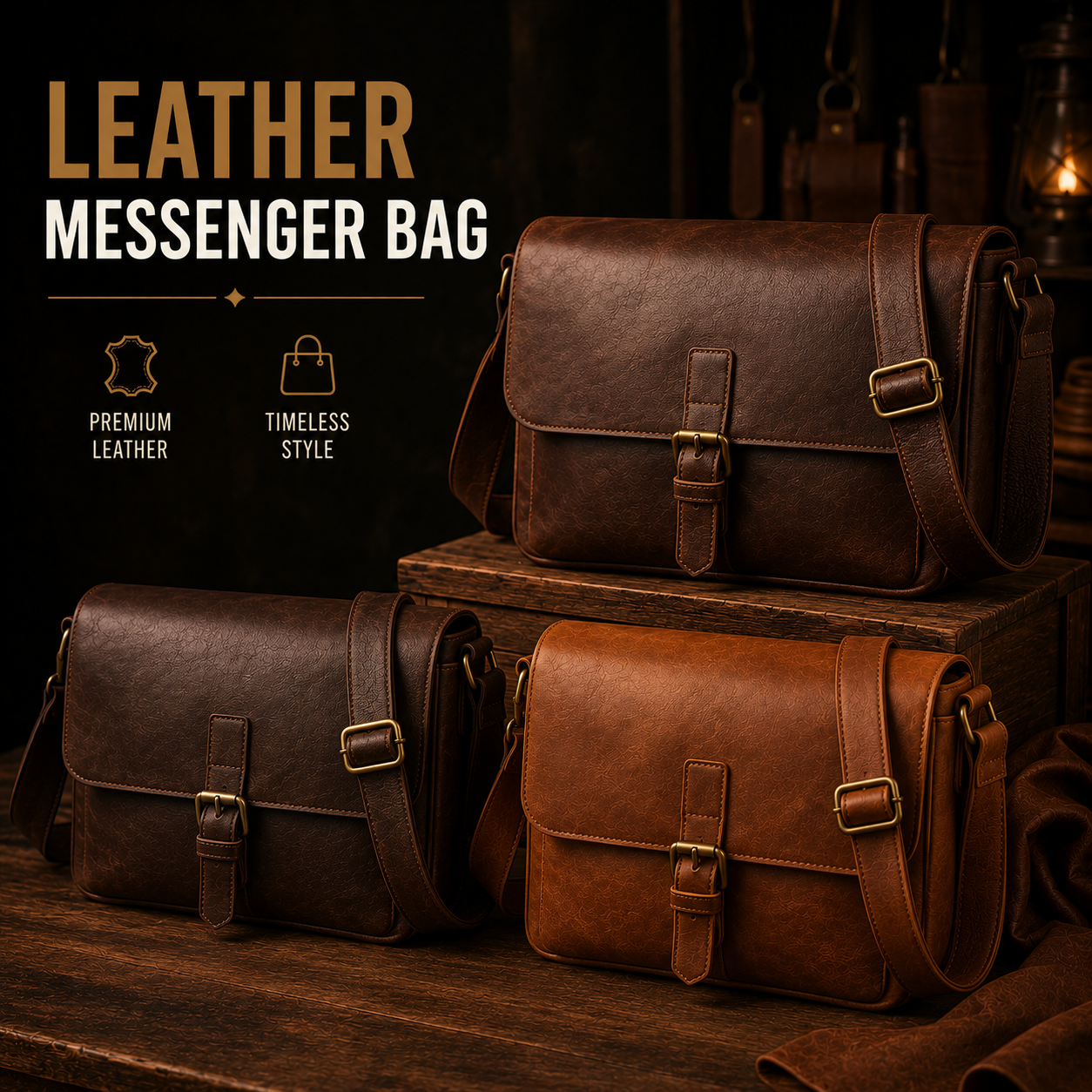 Leather Messenger Bag Manufacturer – Custom leather messenger bags wholesale by Eco Jersey