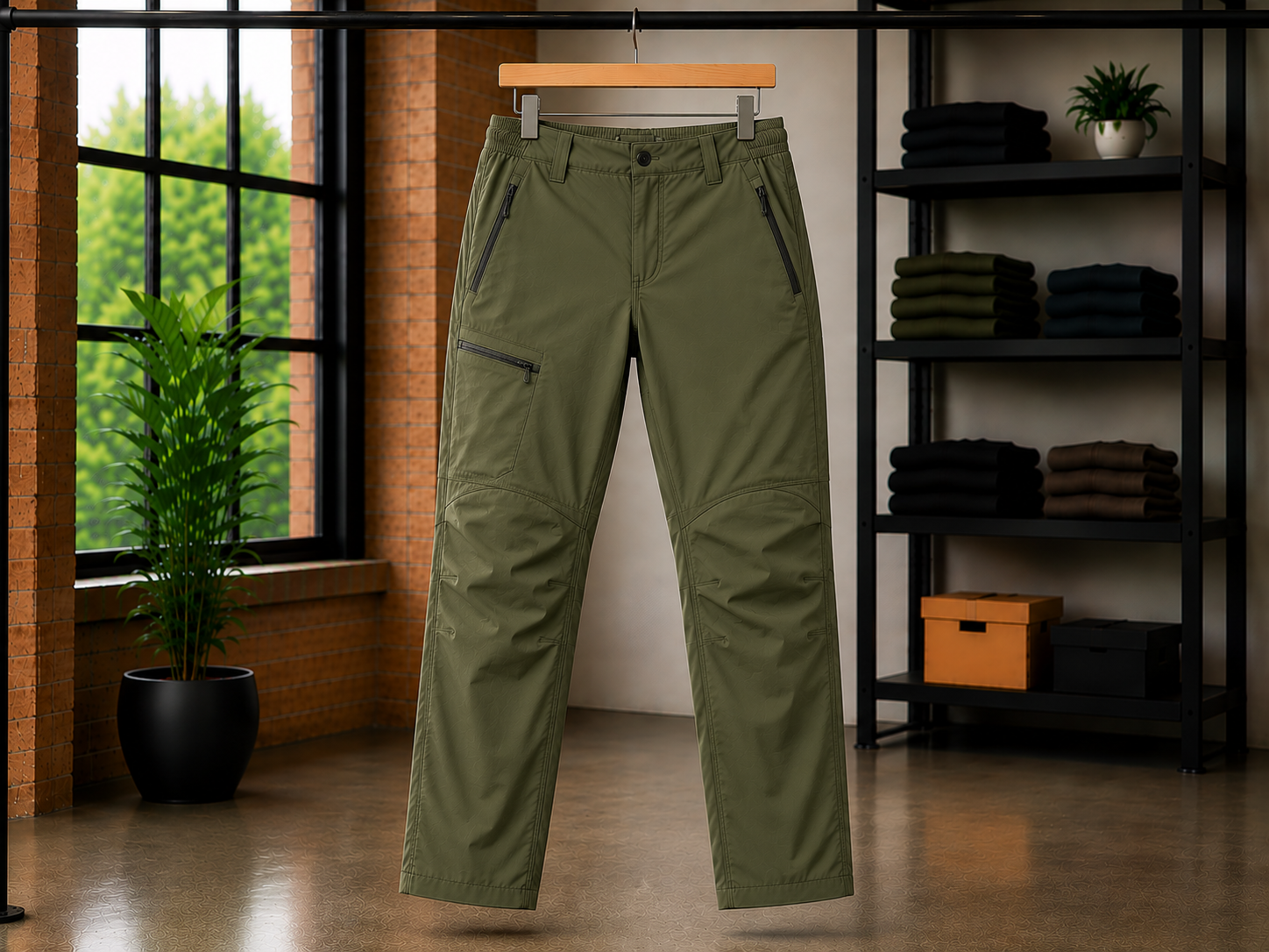 Lightweight hiking trousers with quick-dry technology for backpacking, trekking, and outdoor adventures