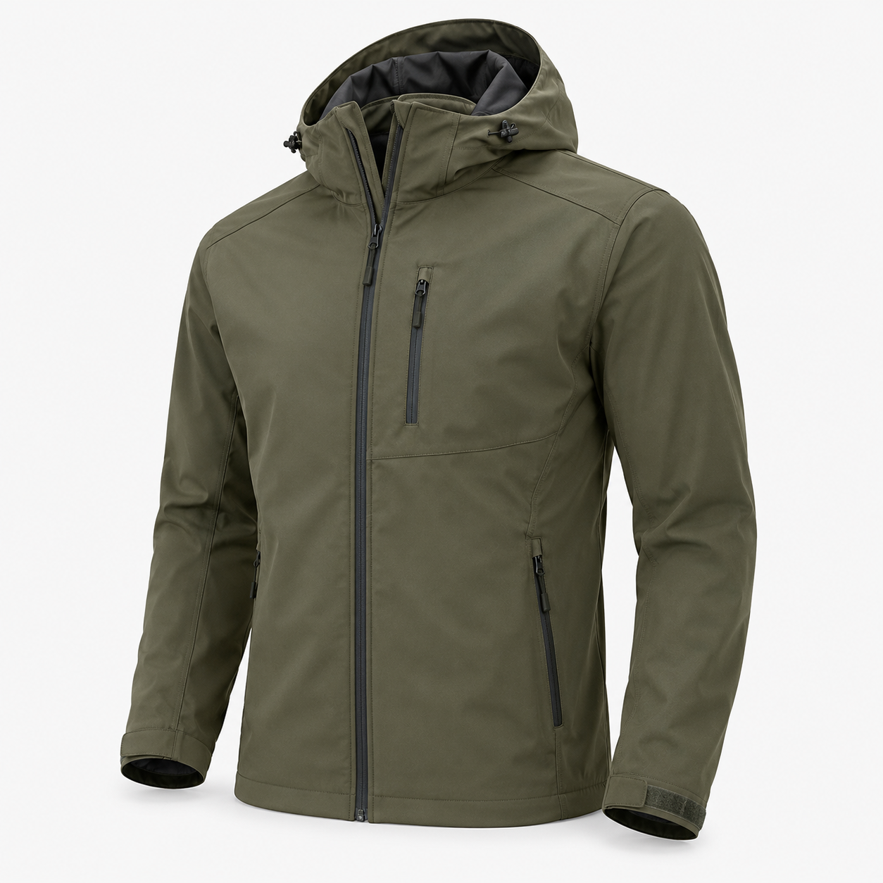 Lightweight softshell jackets for packable comfort and weather protection during outdoor activities and travel