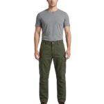 Mens Cargo Pants | Stylish  Relaxed Fit Stretch Twill - Image 2