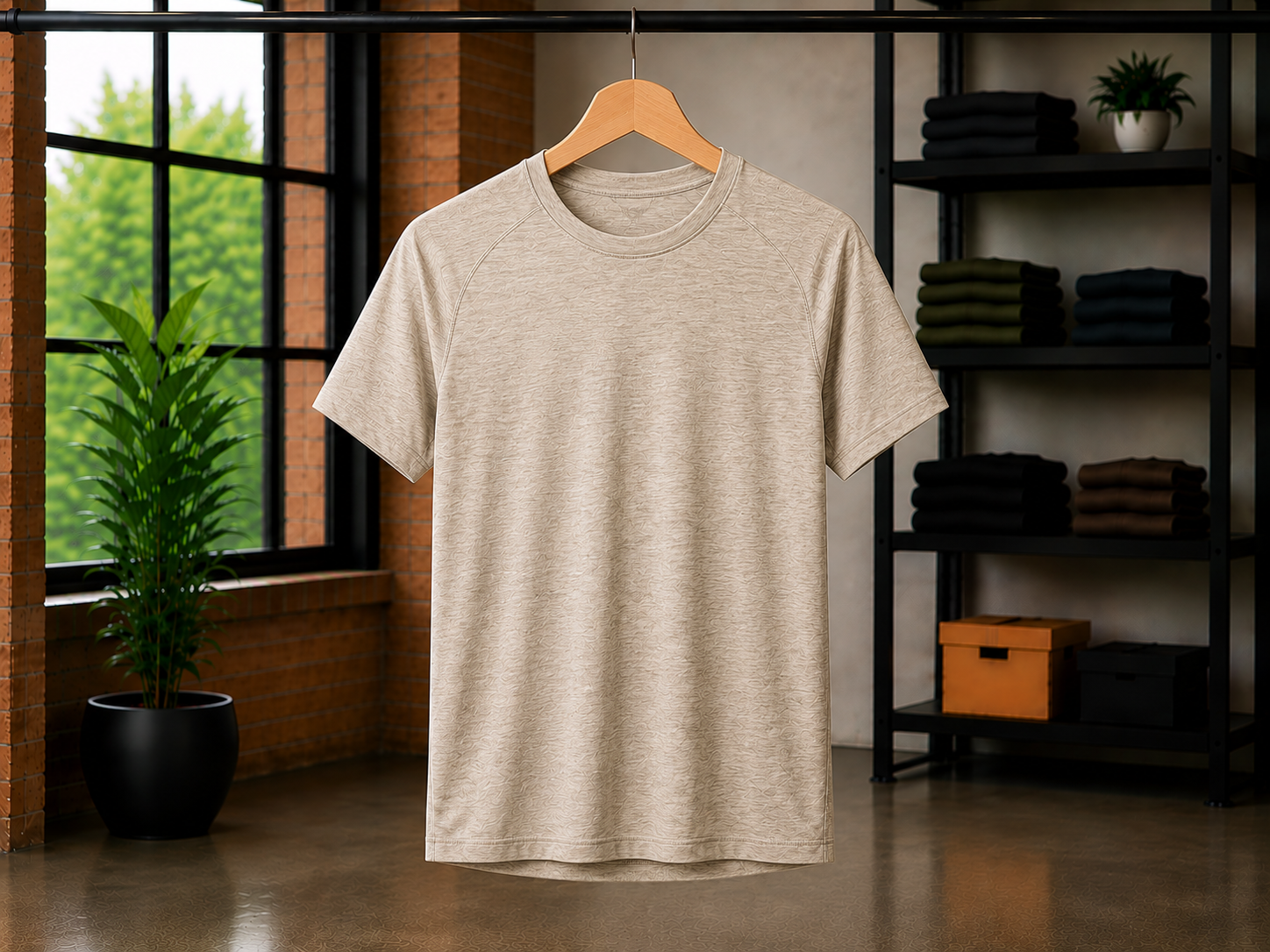 Merino wool outdoor tees for temperature regulation and natural moisture management during outdoor activities