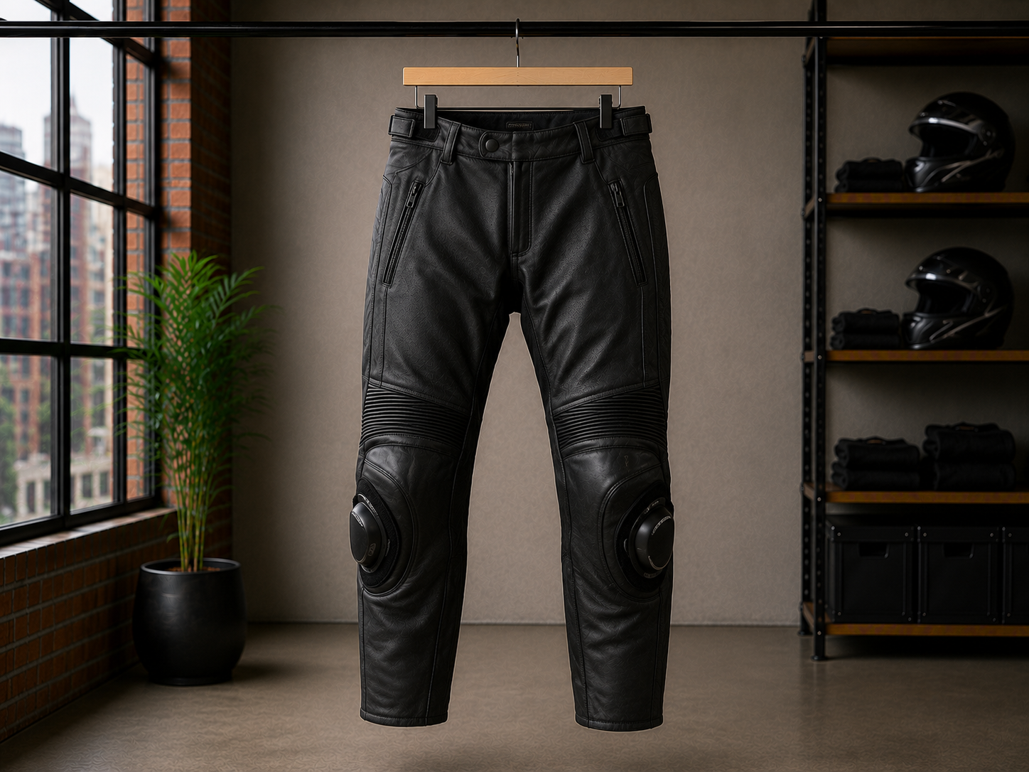 Motorbike Pants — motorbike leather trousers