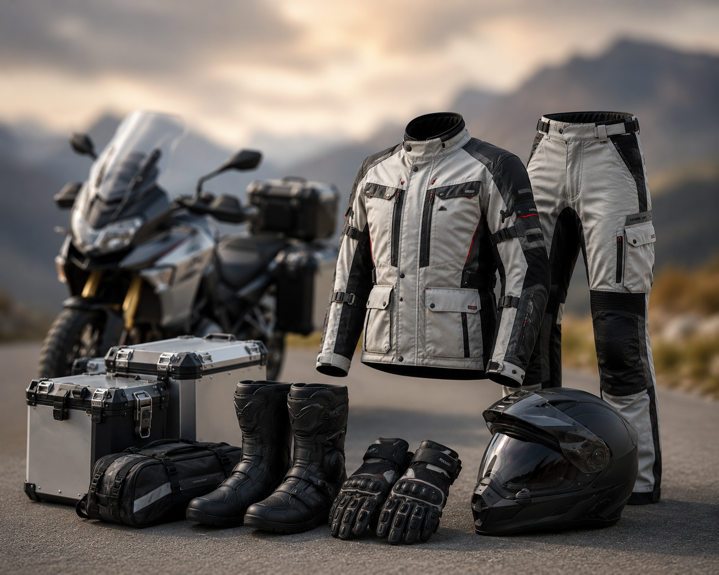 Motorcycle — motorcycle touring apparel