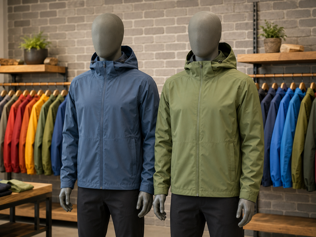 Custom outdoor jackets wholesale – B2B waterproof wind-resistant outdoor activity jacket manufacturer by Eco Jersey