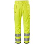 Pants for Construction Wear in Yellow
