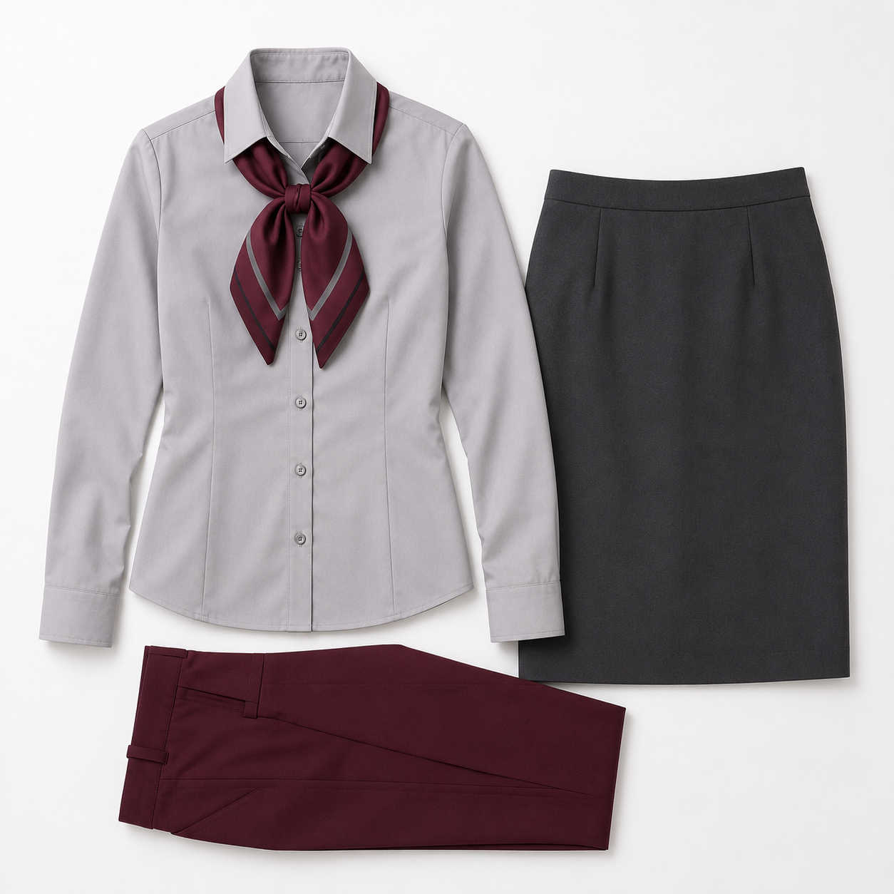 Corporate Uniforms — front view
