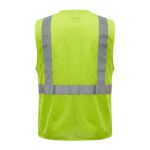 Safety Vest for Construction Wear — back view