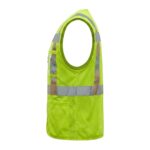 Safety Vest for Construction Wear — side view