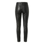 Slim Fit Leather Pants | Stylish Stretch Faux Leather Bottoms - Image 3