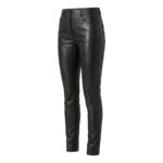 Slim Fit Leather Pants | Stylish Stretch Faux Leather Bottoms - Image 4