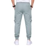 Trendy Stylish Cargo Pant | Breathable Versatile Mid Waist Baggy Jeans - Image 3