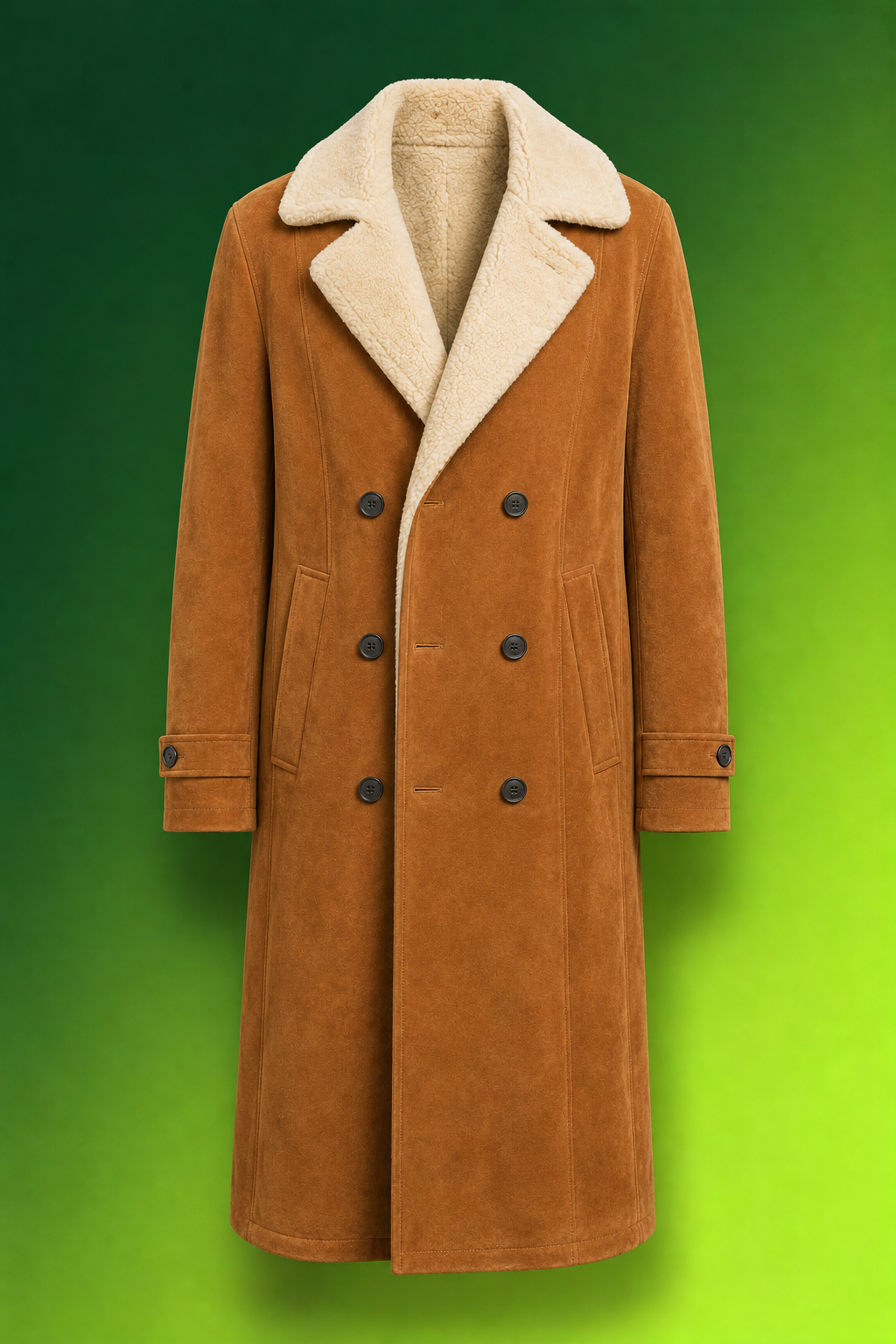 Suede & Shearling Leather Coats