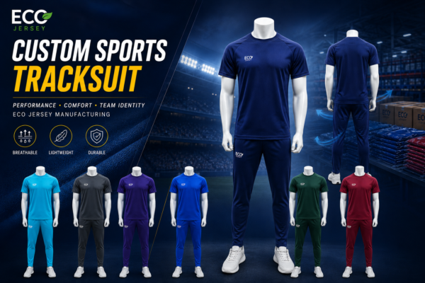 Custom sports tracksuit design 2 - jacket and jogger pants set