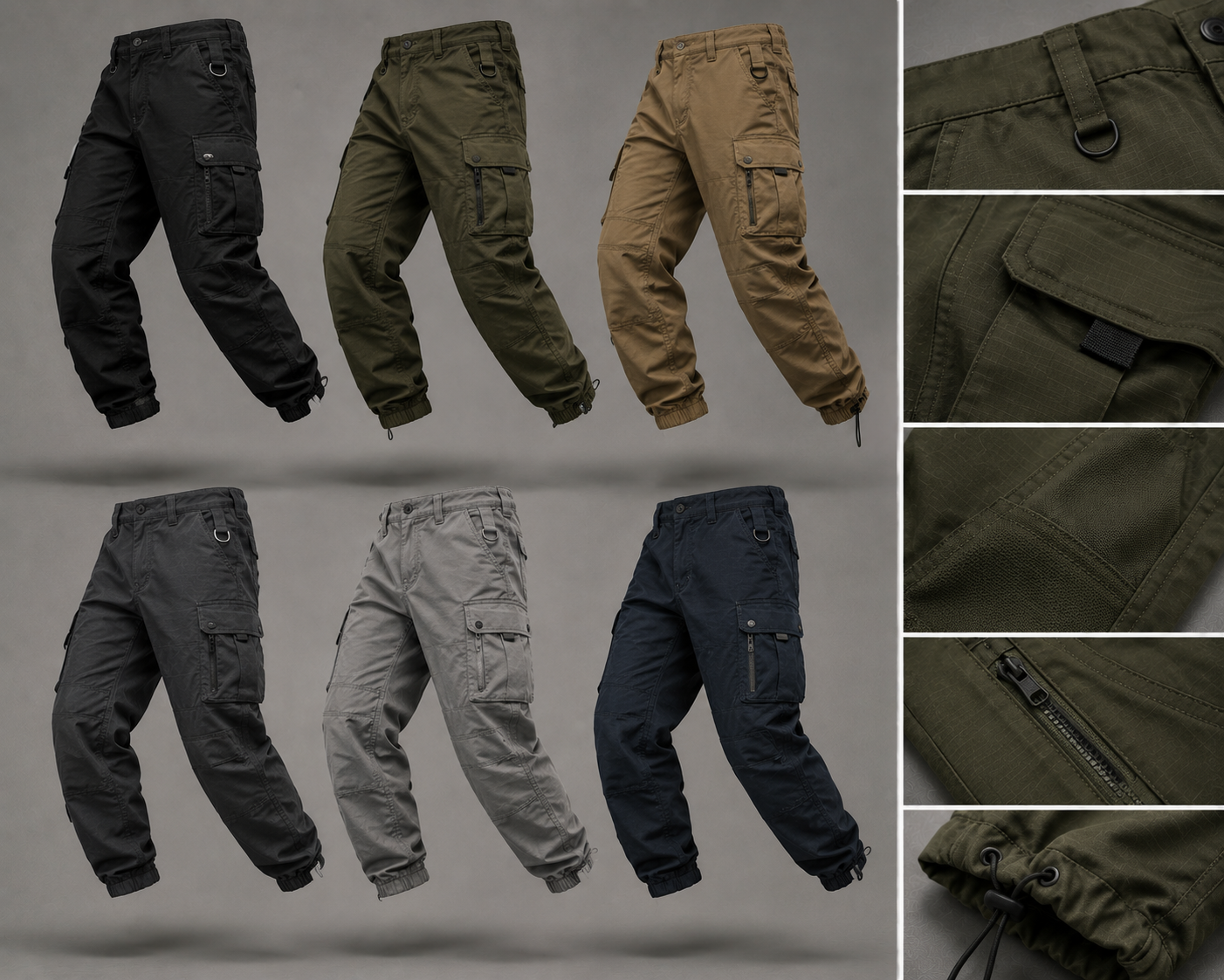 Tactical Cargo Pants Manufacturer – Custom tactical cargo pants wholesale by Eco Jersey