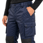Waterproof workwear pants-pocket close up view