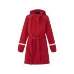 WeatherProof Rain Trench Coat red color