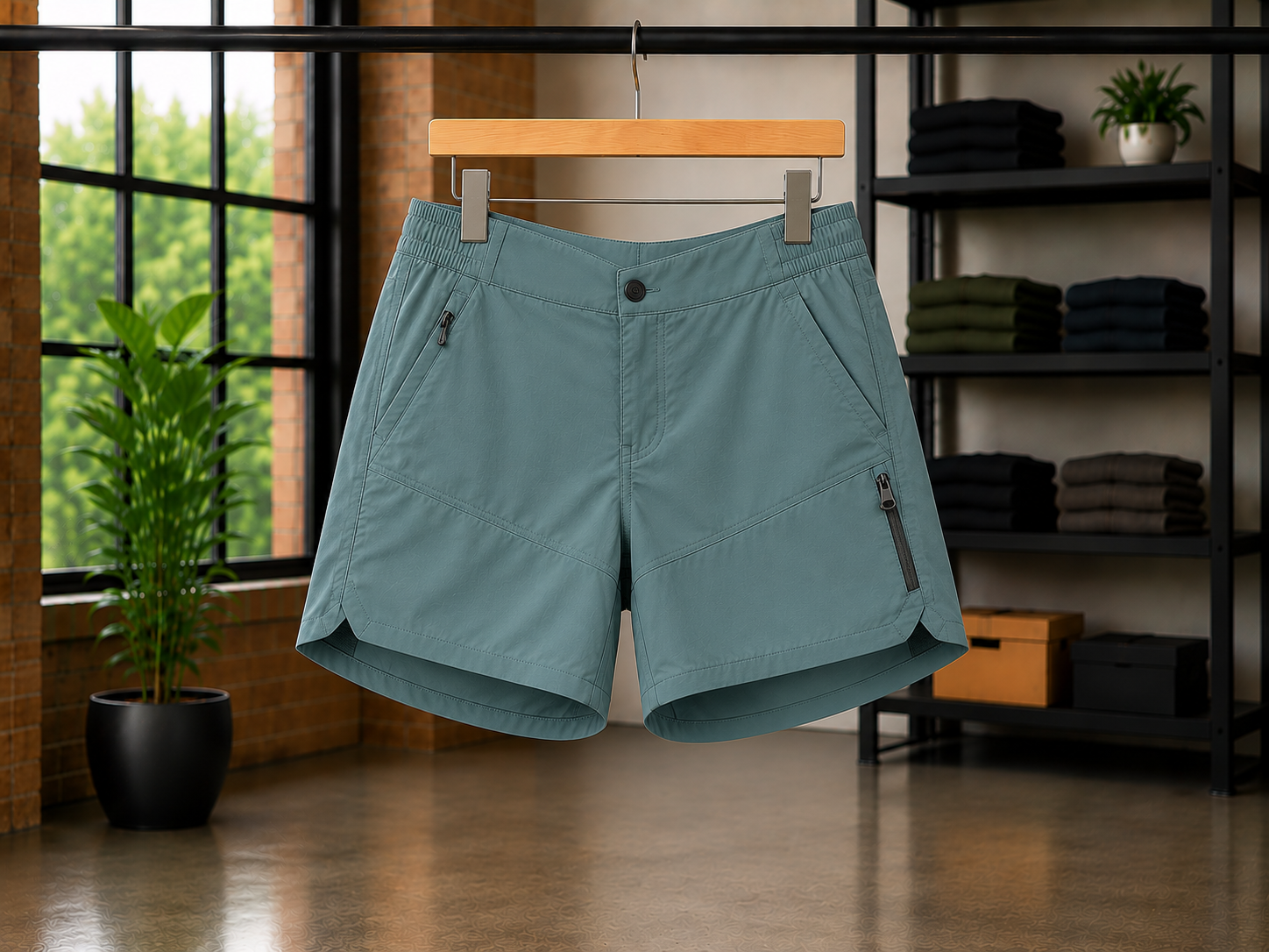 Women's outdoor shorts for hiking, running, and active sports with lightweight and breathable fabric