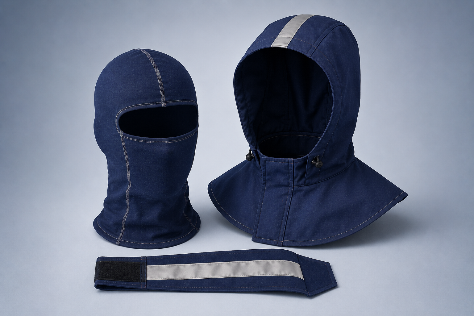 Flame Resistant Workwear — coordinated set of flame-resistant accessories