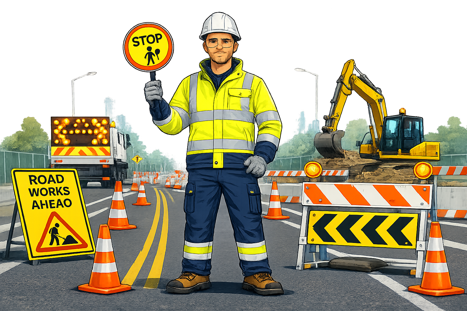 Oil & Gas Workwear — hi-vis workwear banner