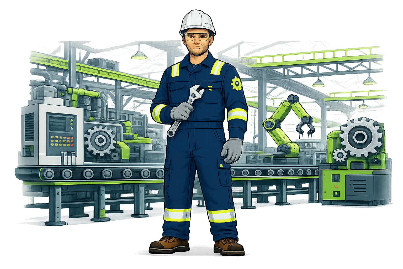 Oil & Gas Workwear — industrial workwear banner