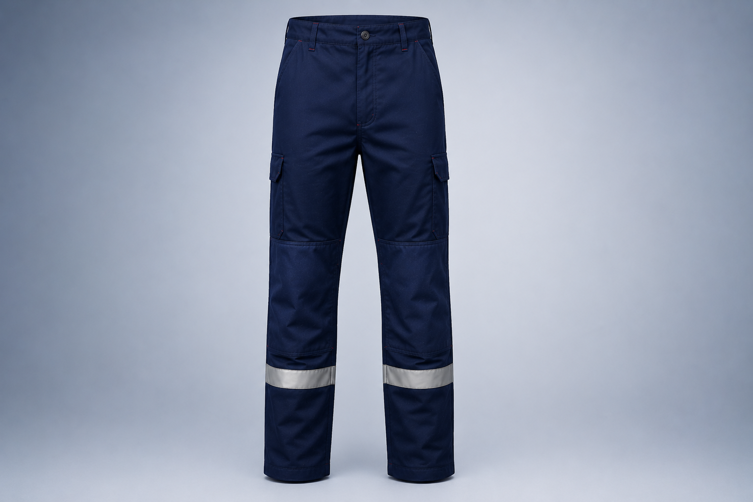 Flame Resistant Workwear — navy flame-resistant work trousers