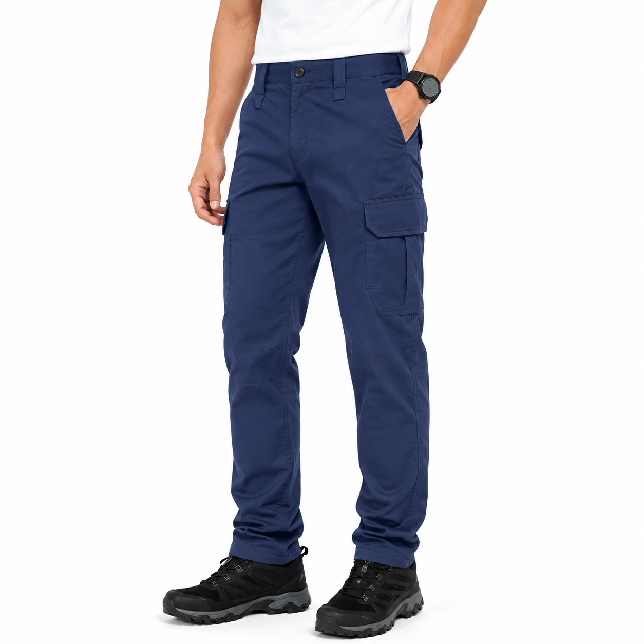 Oil & gas safet pants-model front view