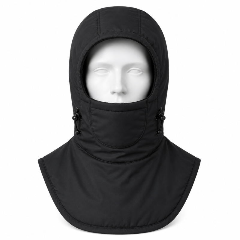 ski hood-demi view