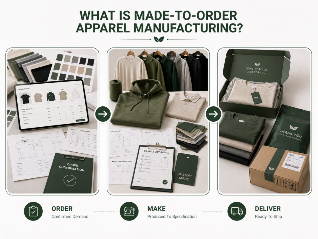 what is made to order apparel manufacturing