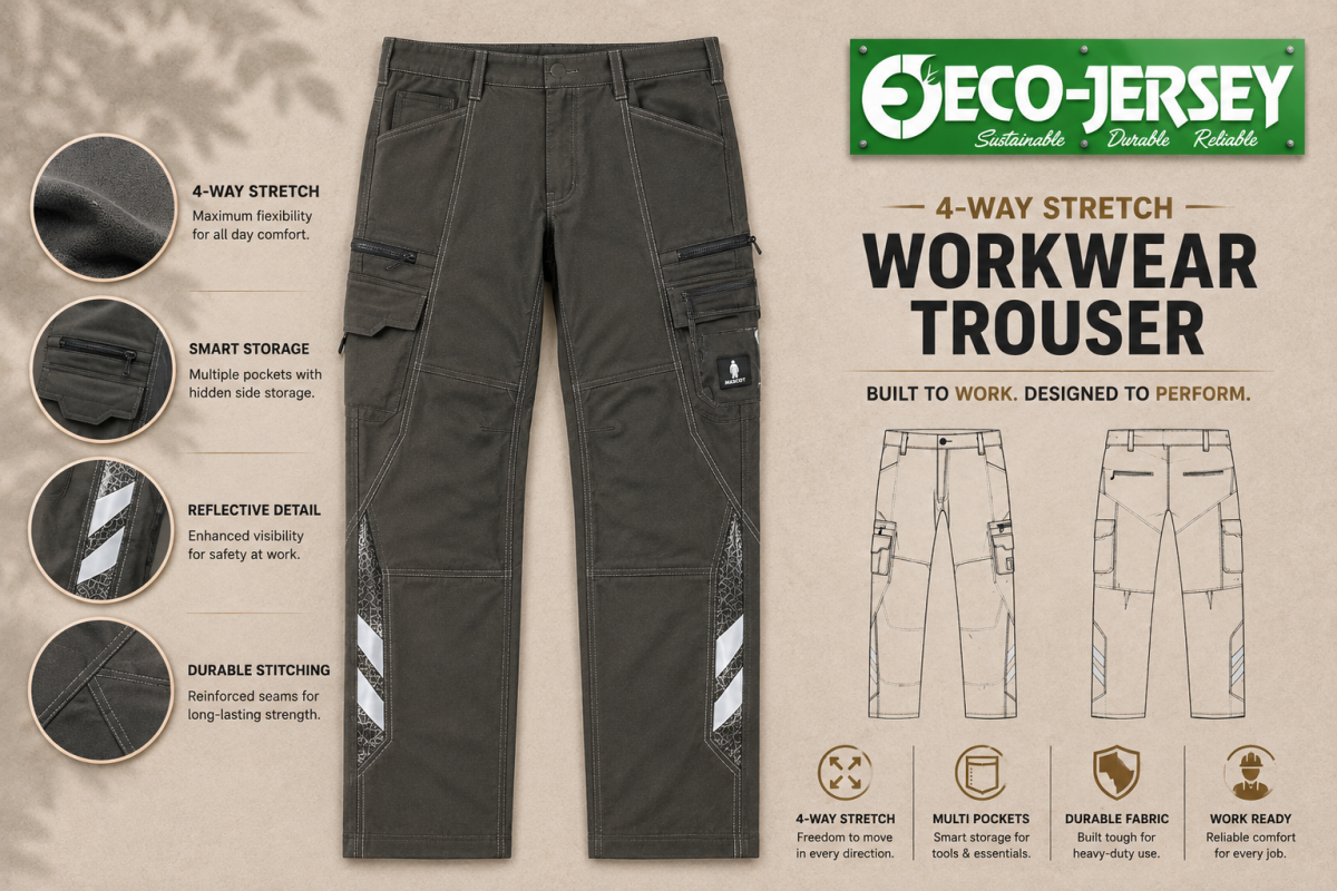 4-Way Stretch Workwear Trouser